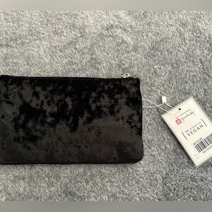 Black Velvet Clutch